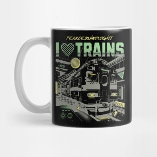 I'm a Ferroequinologist and I'm Not Ashamed to Love Trains Mug